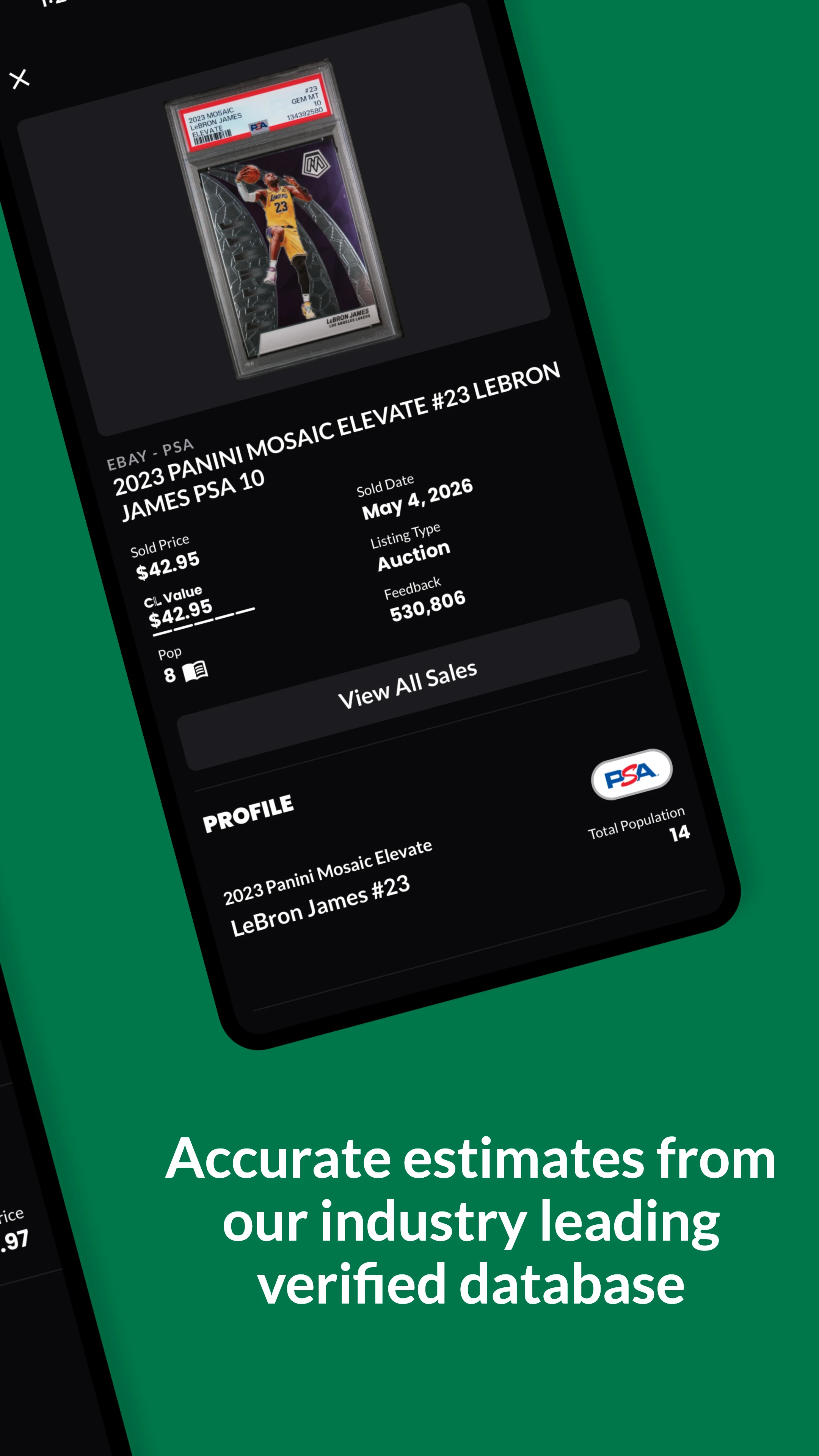 Card Ladder screenshot