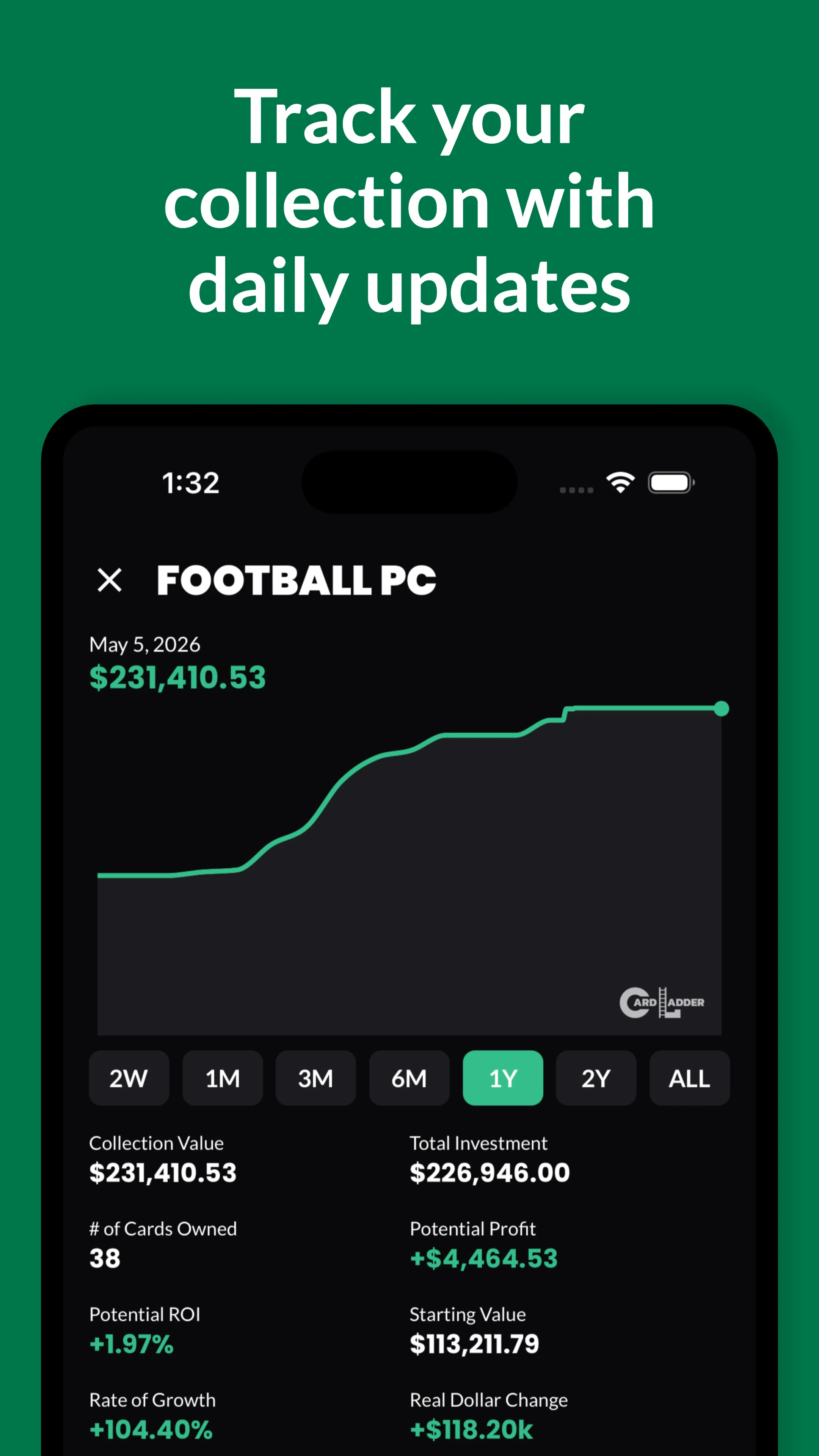 Card Ladder screenshot