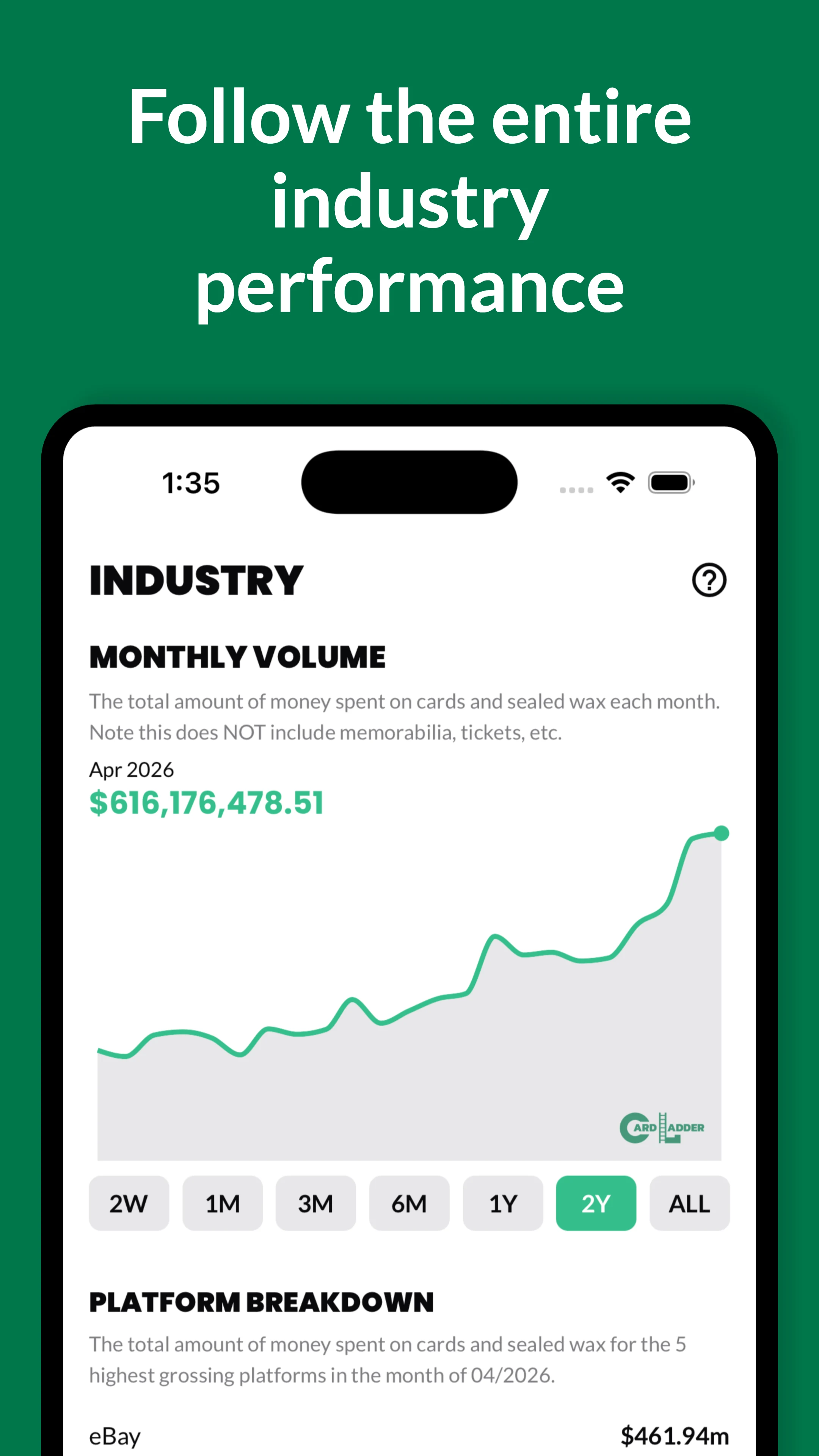 Card Ladder screenshot